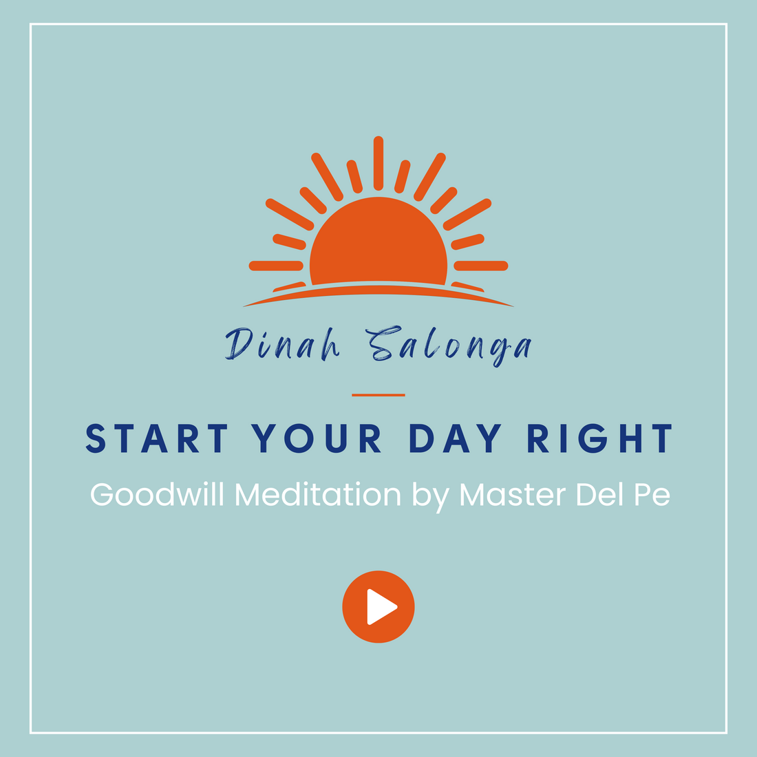 Goodwill Meditation (download)