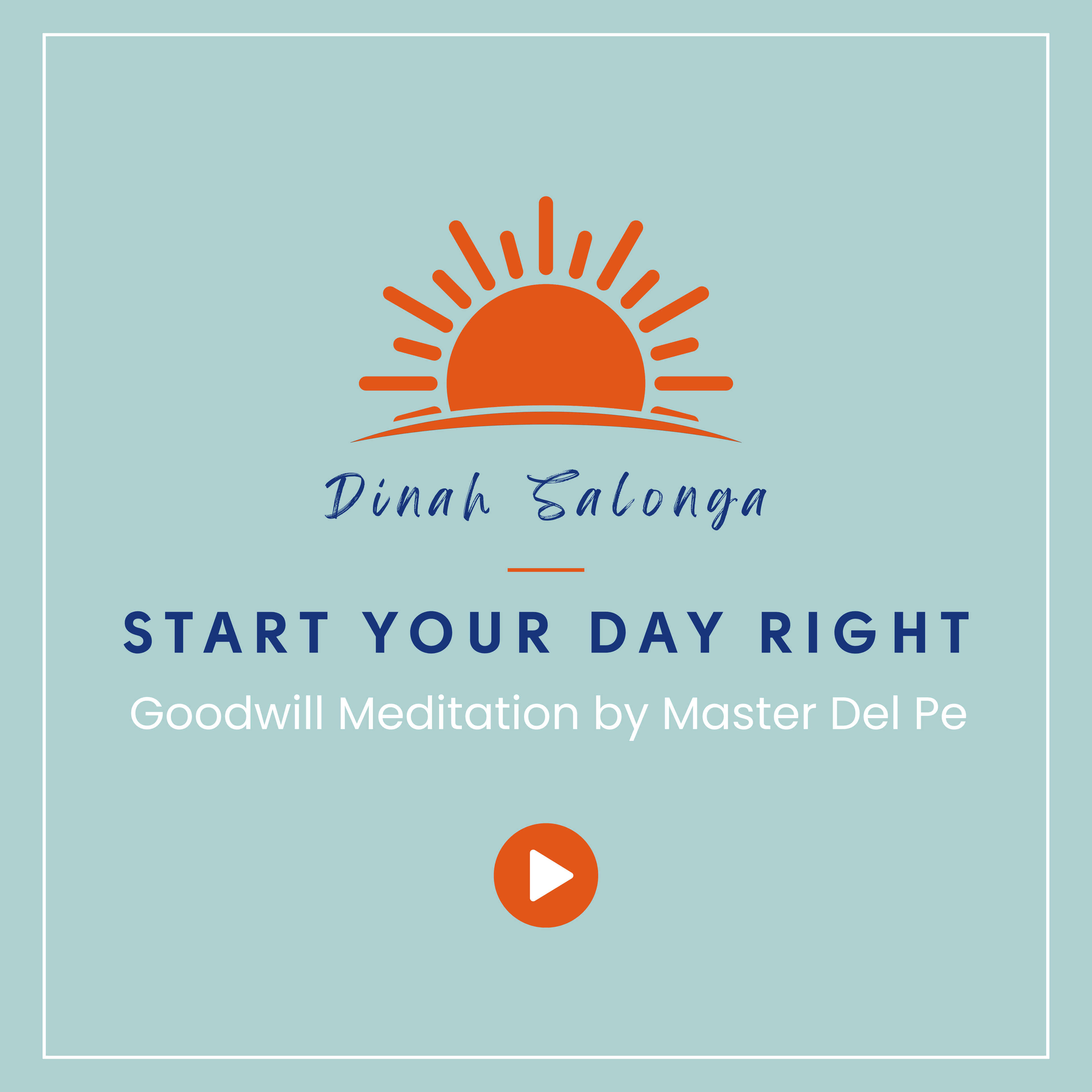 Goodwill Meditation (download)